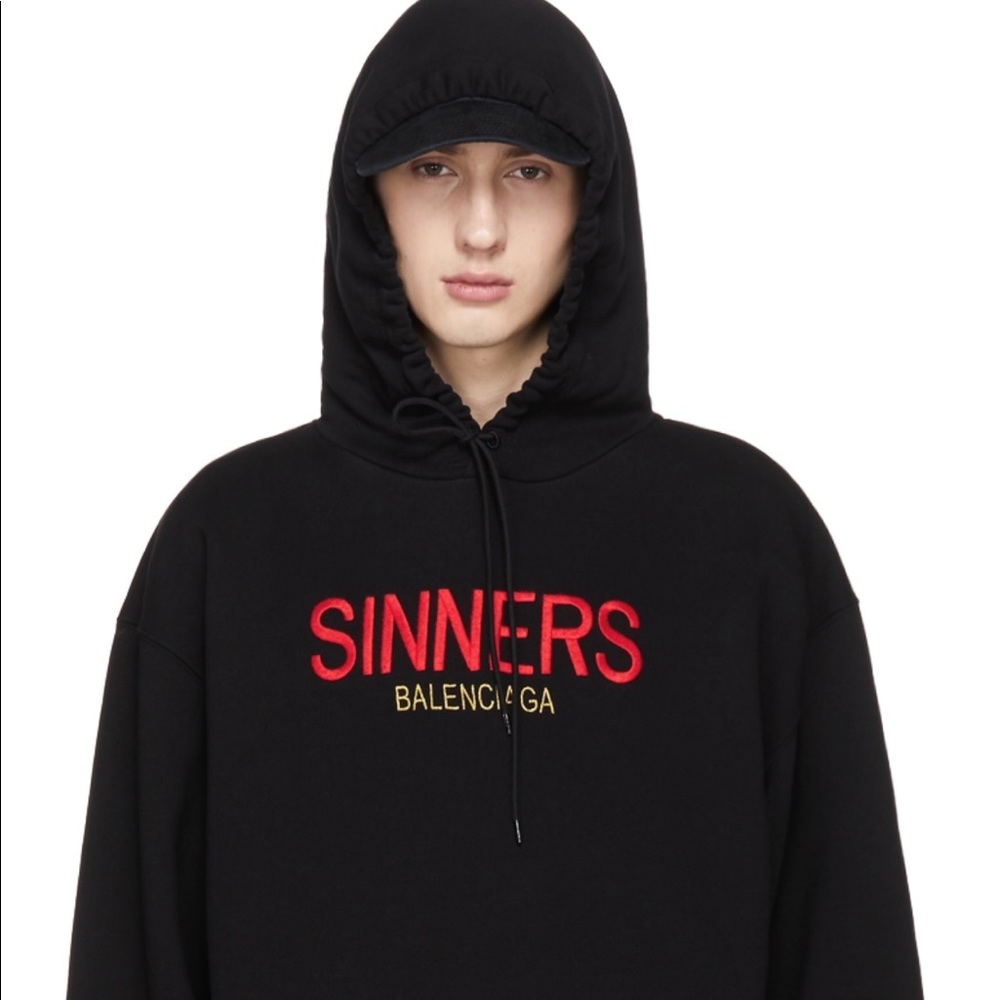 Balenciaga “sinners” hoodie
